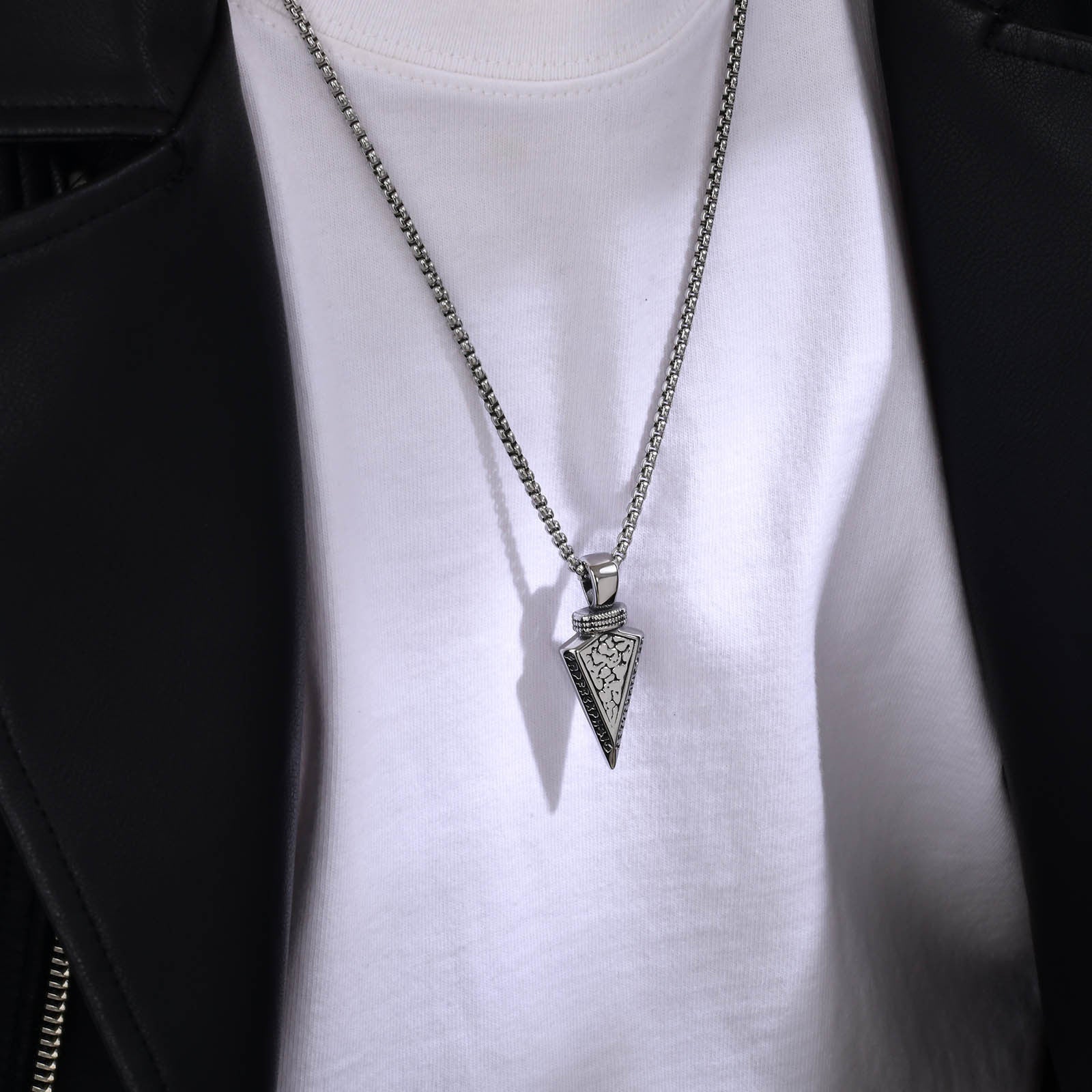 Spear Of Odin - Stainless Steel Arrow Necklace