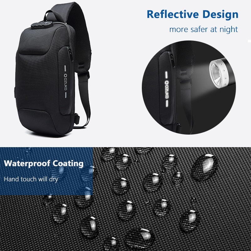 Vanaheim Tech - Anti-Theft Shoulder Bag