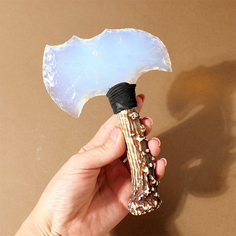 Sacred Axe - Natural Stone Model Obsidian Hatchet