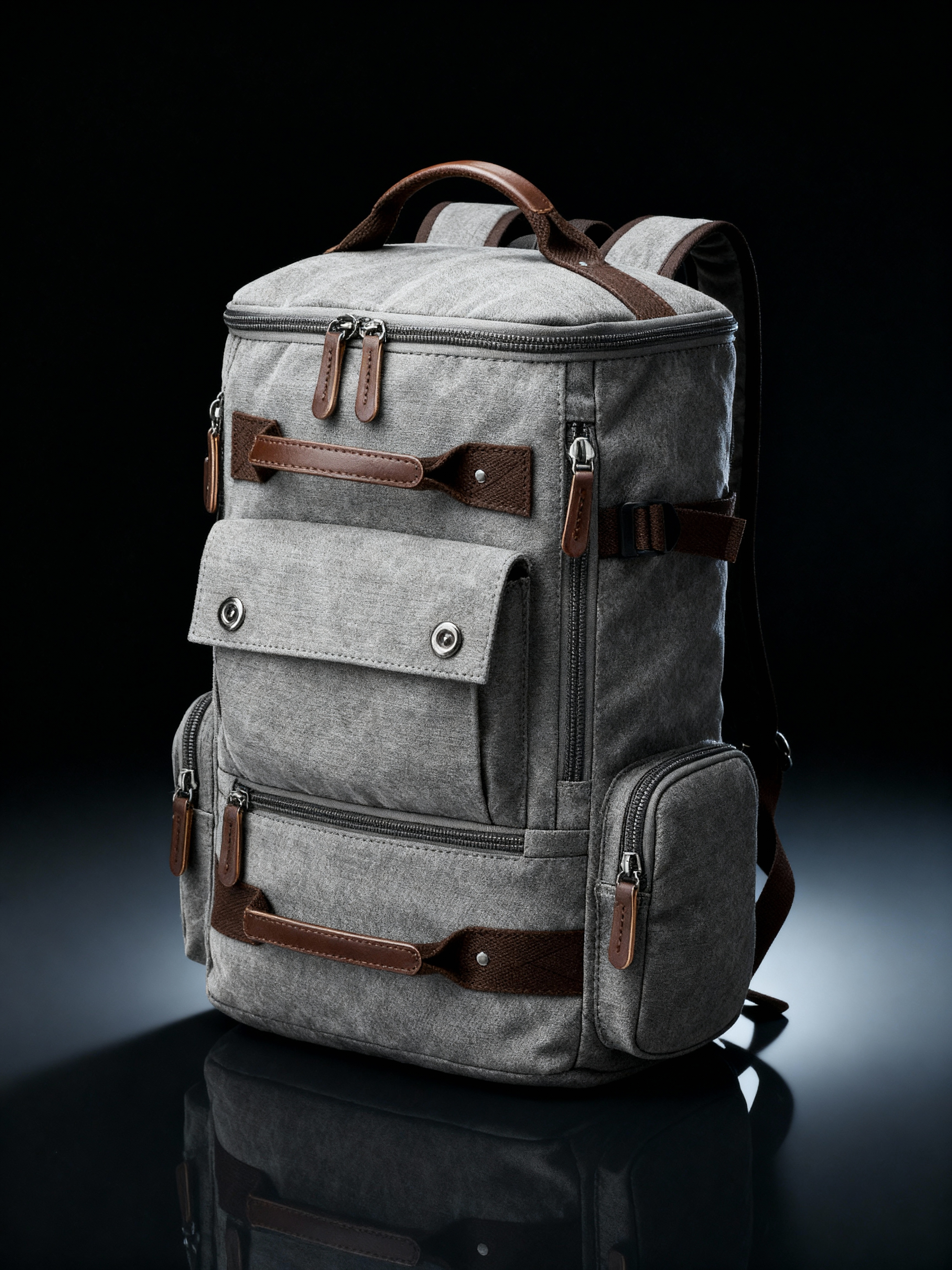 The Ironhide - Vintage Canvas Backpack
