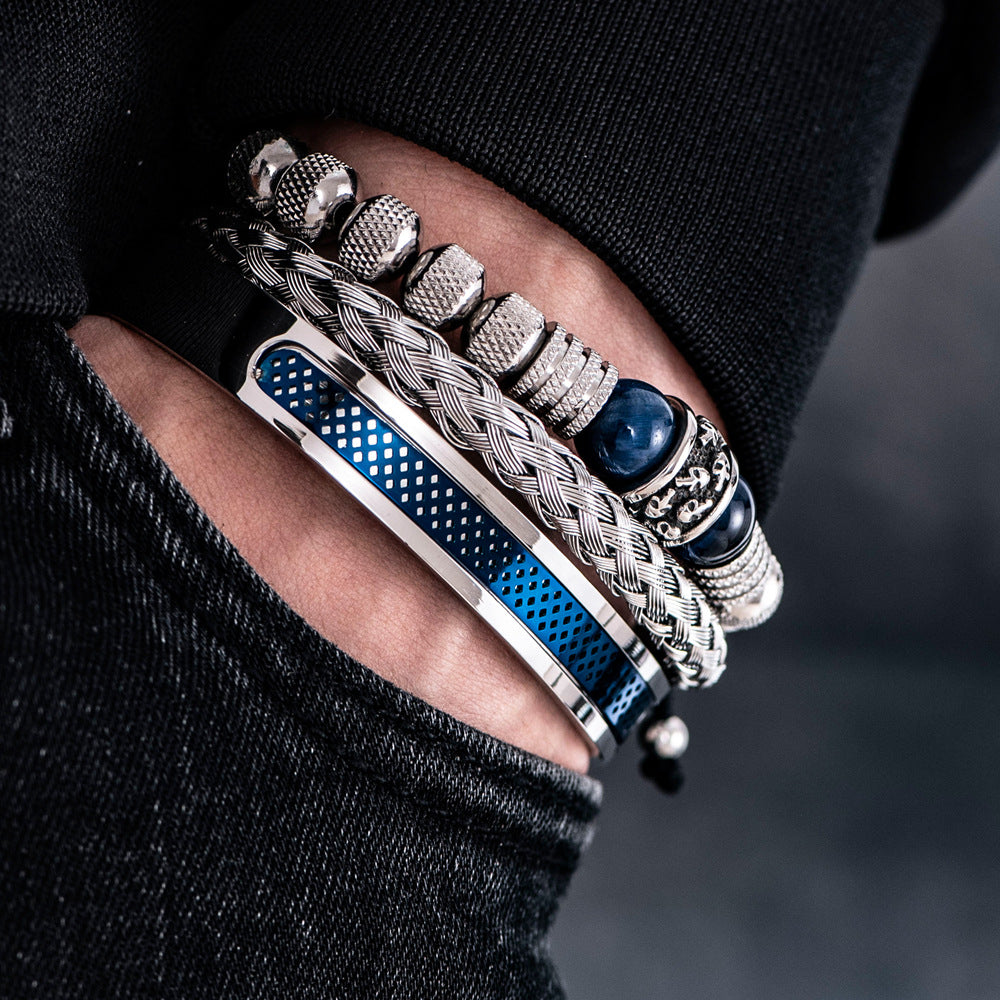 Asgardian Keepsake - Stainless Steel Skull Bracelet