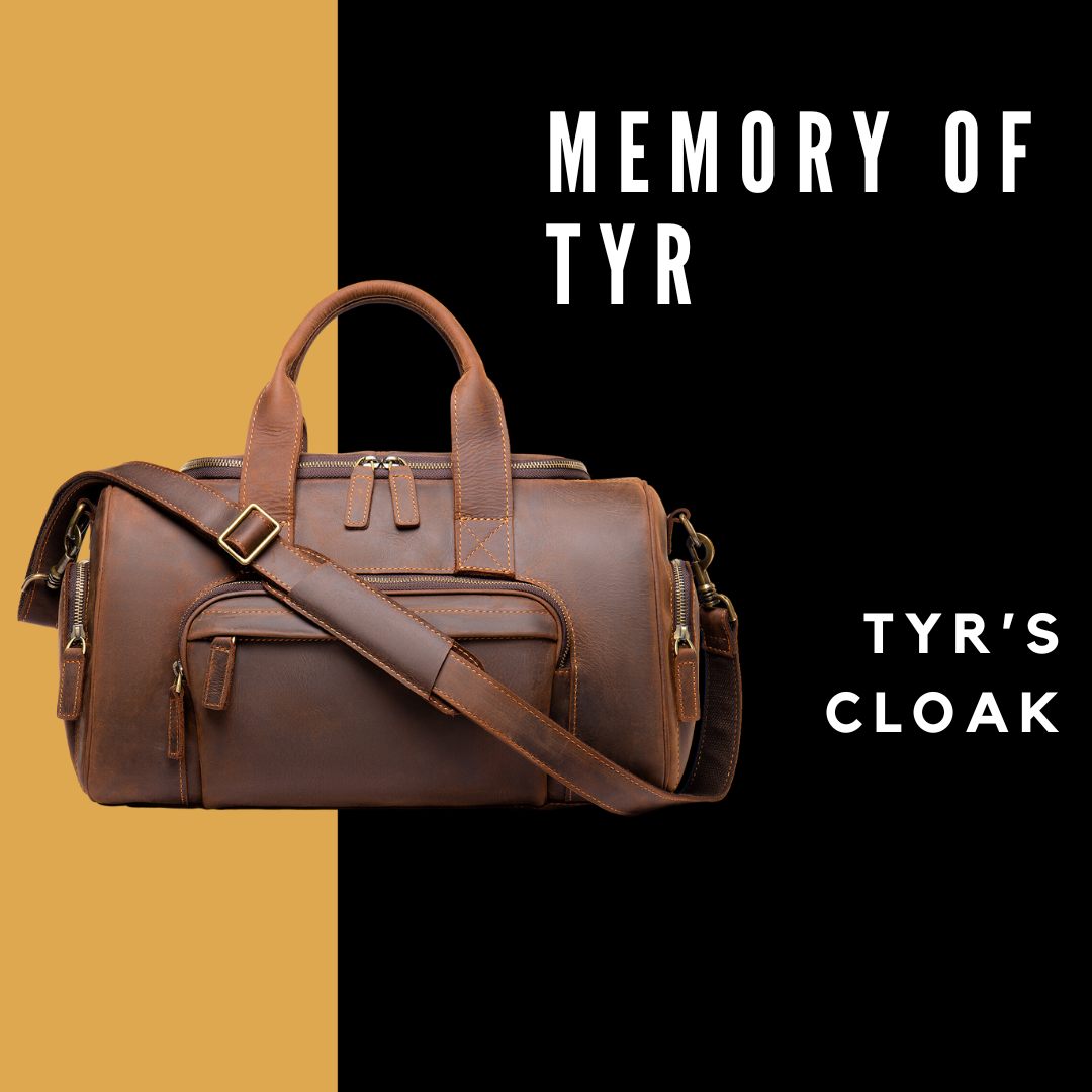 Memory Of Tyr - Leather Luggage Shoulder Bag