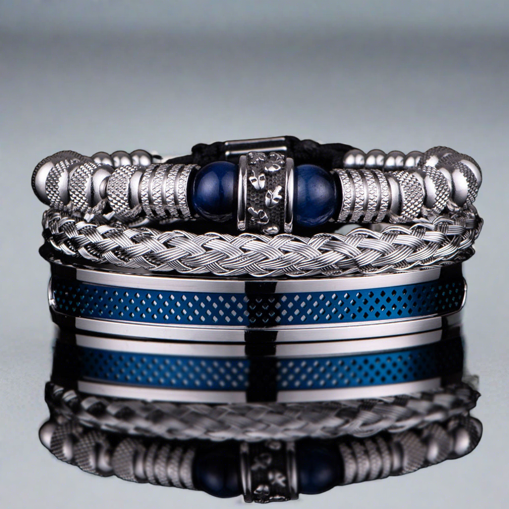 Asgardian Keepsake - Stainless Steel Skull Bracelet | Norse Jewellery