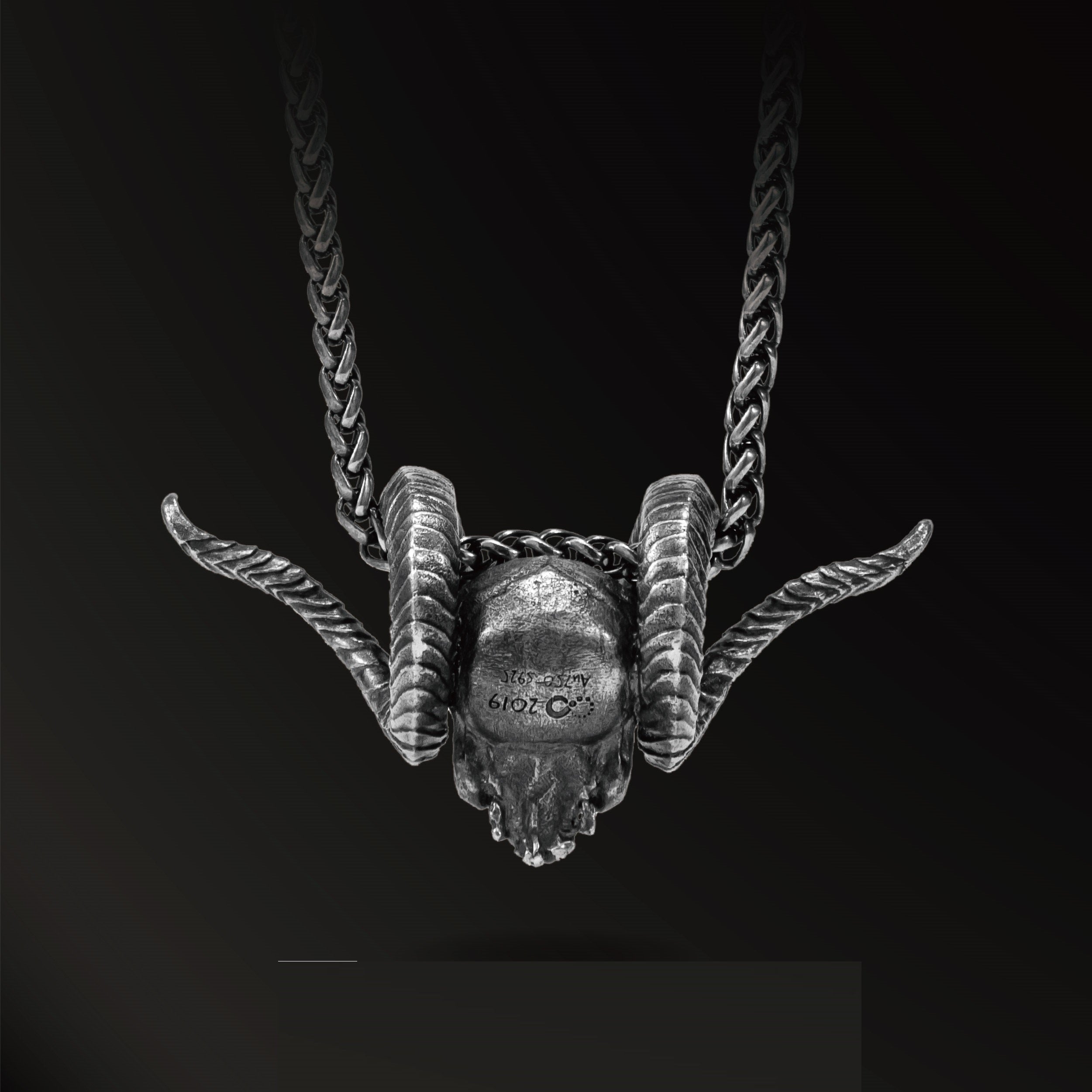 Abyssal Mark of the Trickster - Premium Sterling Silver Loki Necklace featuring 18k Gold - Viking Trinkets
