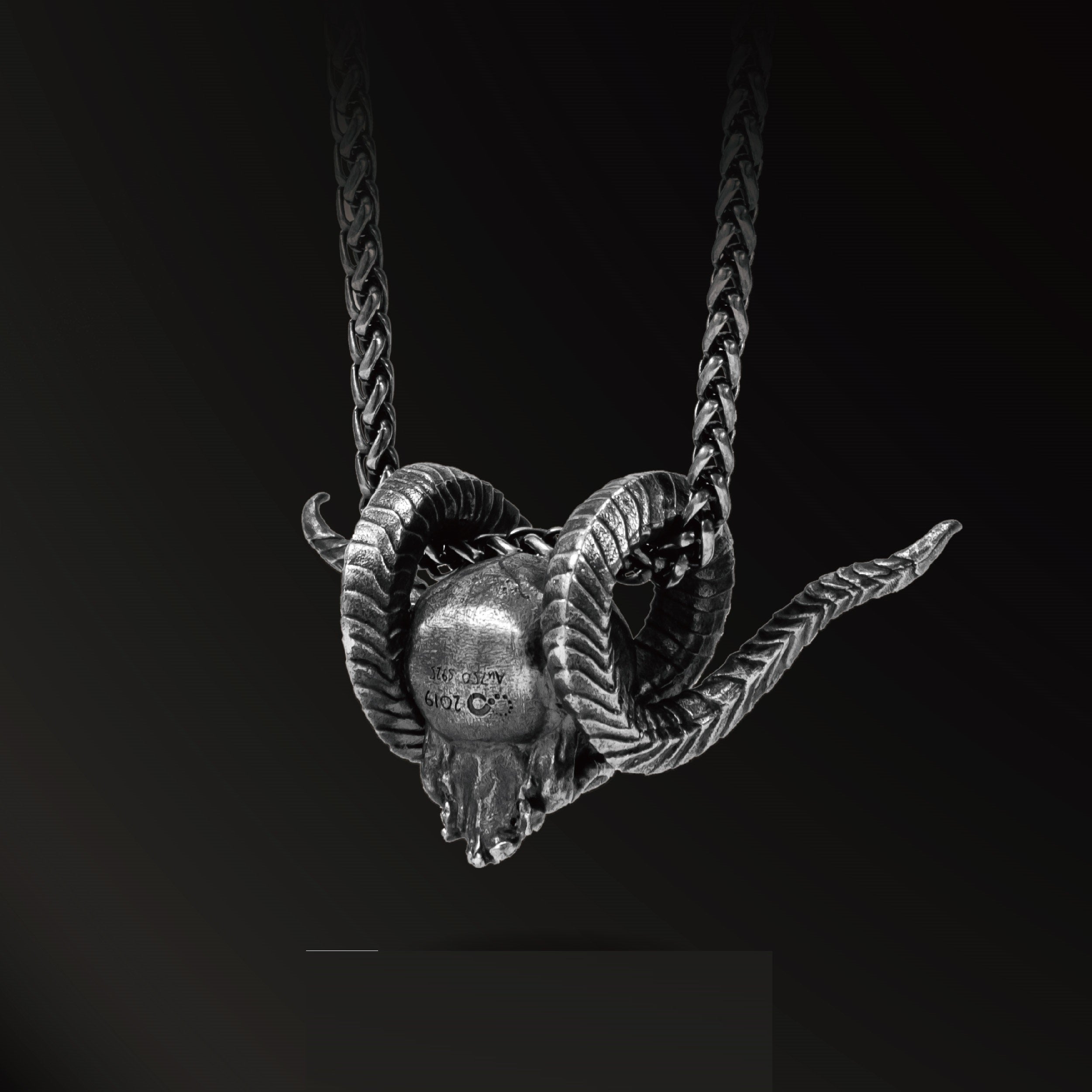 Abyssal Mark of the Trickster - Premium Sterling Silver Loki Necklace featuring 18k Gold - Viking Trinkets