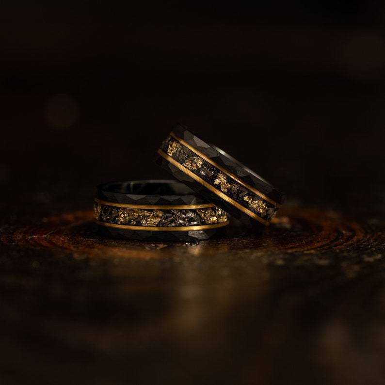 Odin's Royal Armor - Black Tungsten Ring