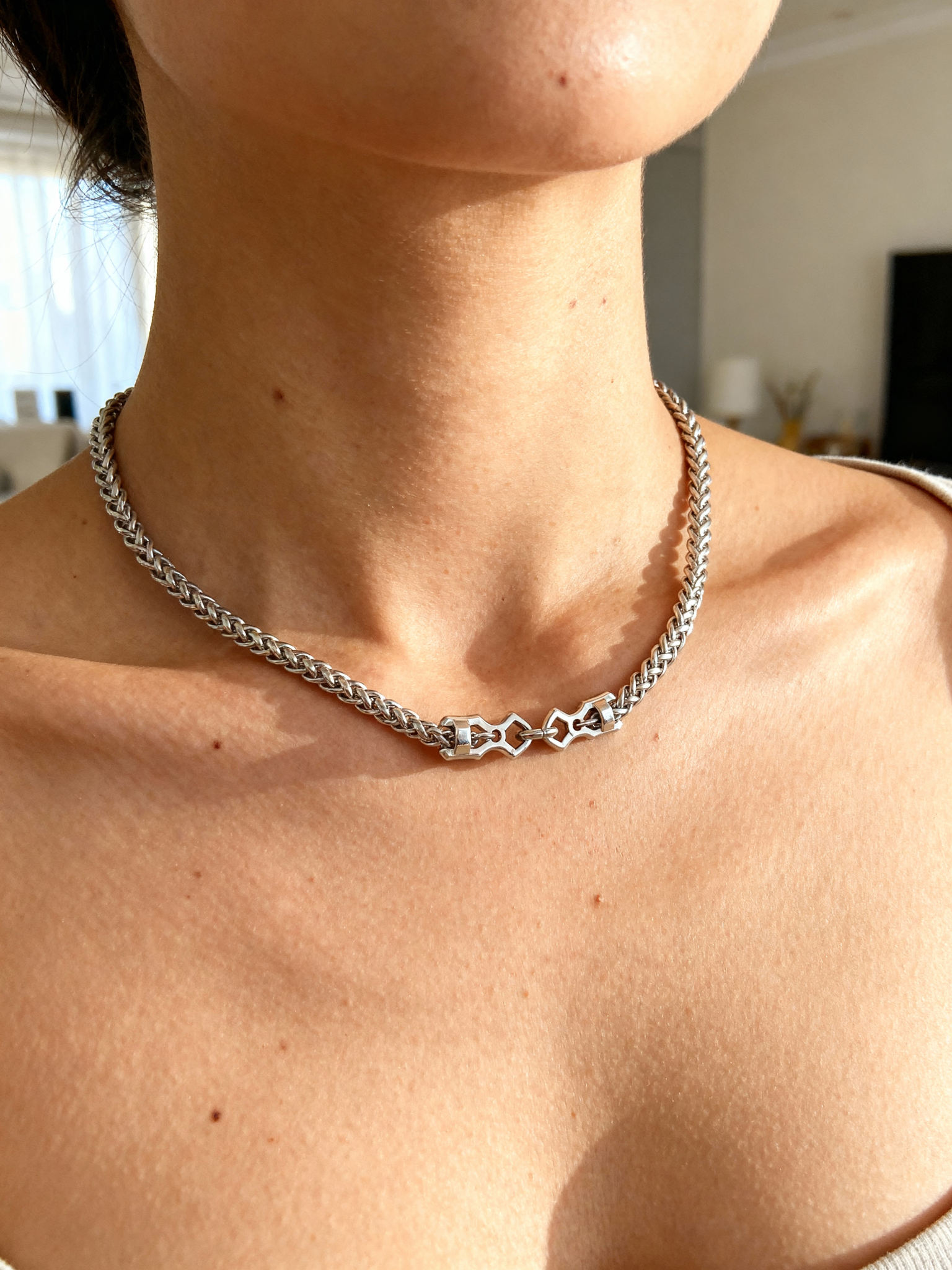 The Eternal Coil - Stainless Steel Necklace - Viking Trinkets