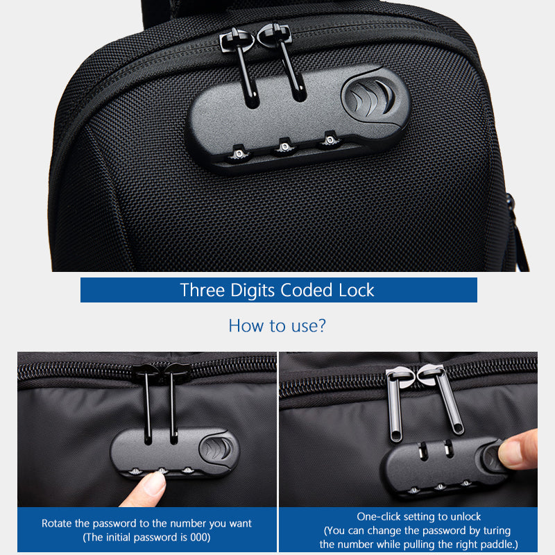 Vanaheim Tech - Anti-Theft Shoulder Bag