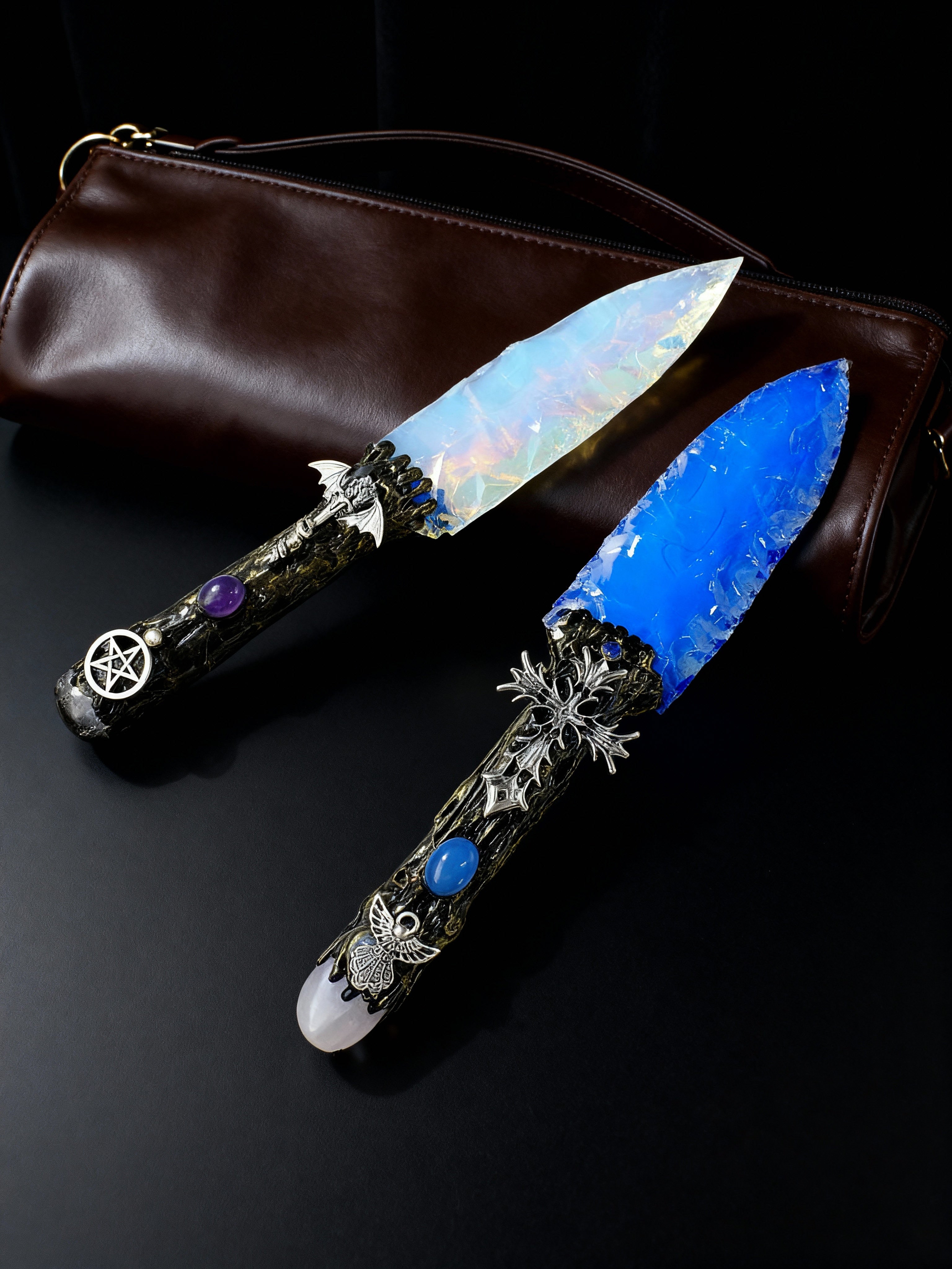 Lævateinn – Natural Opal Ceremonial Dagger