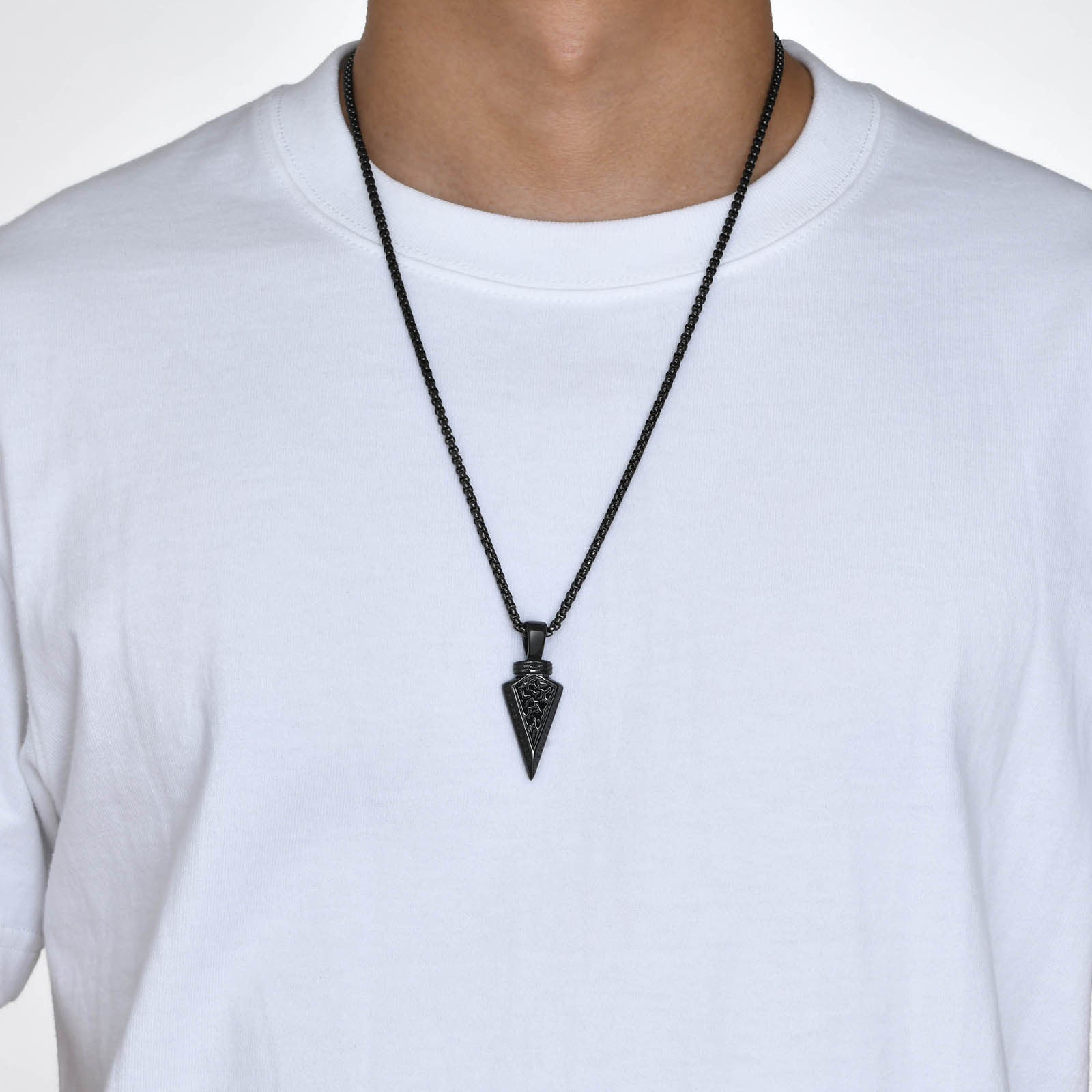 Spear Of Odin - Stainless Steel Arrow Necklace