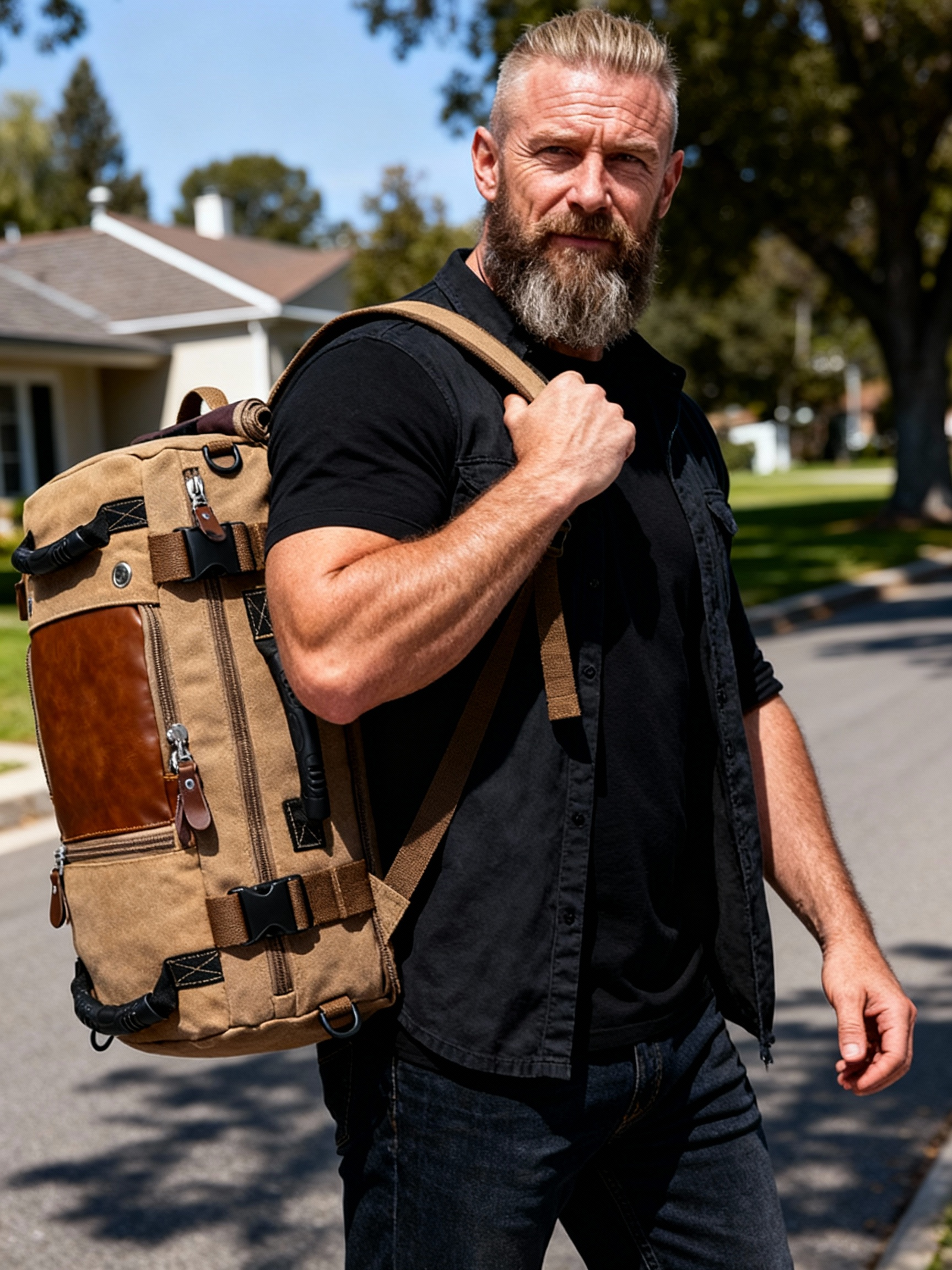 Ironpath Traveler - Large Capacity Travel Backpack