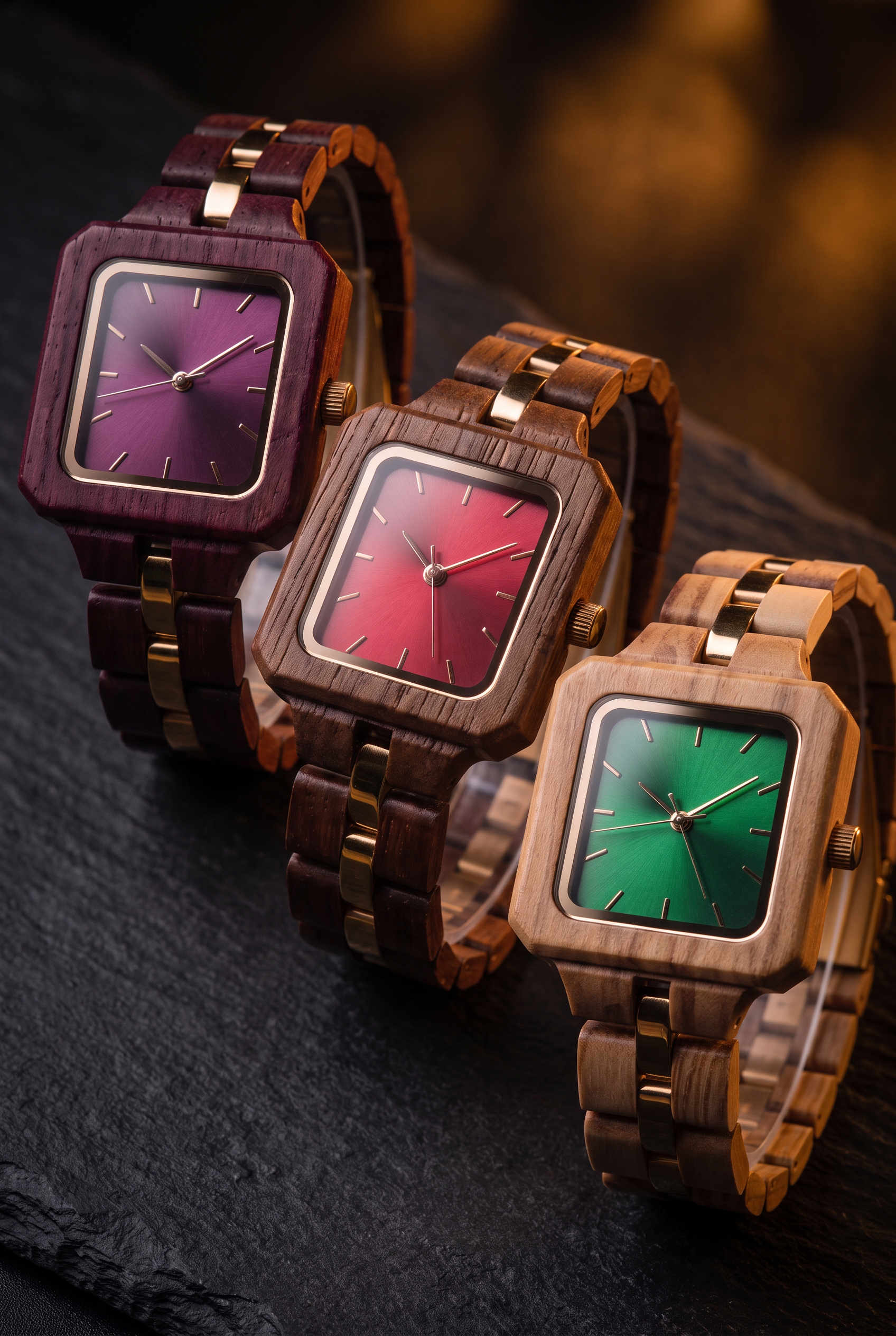 Seiðr Weaver - Wooden Quartz Watch - Viking Trinkets