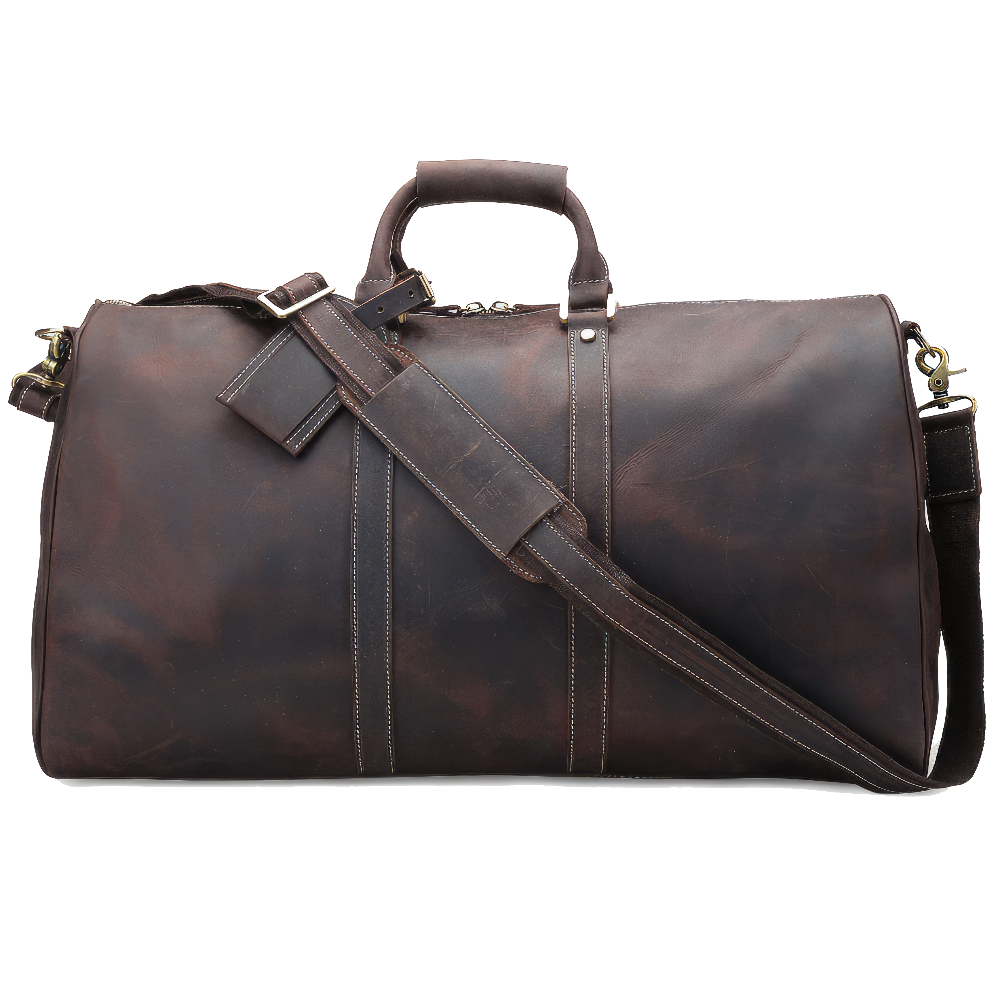 Nomad Of Svartalfheim - Genuine Cowhide Leather Travel Bag