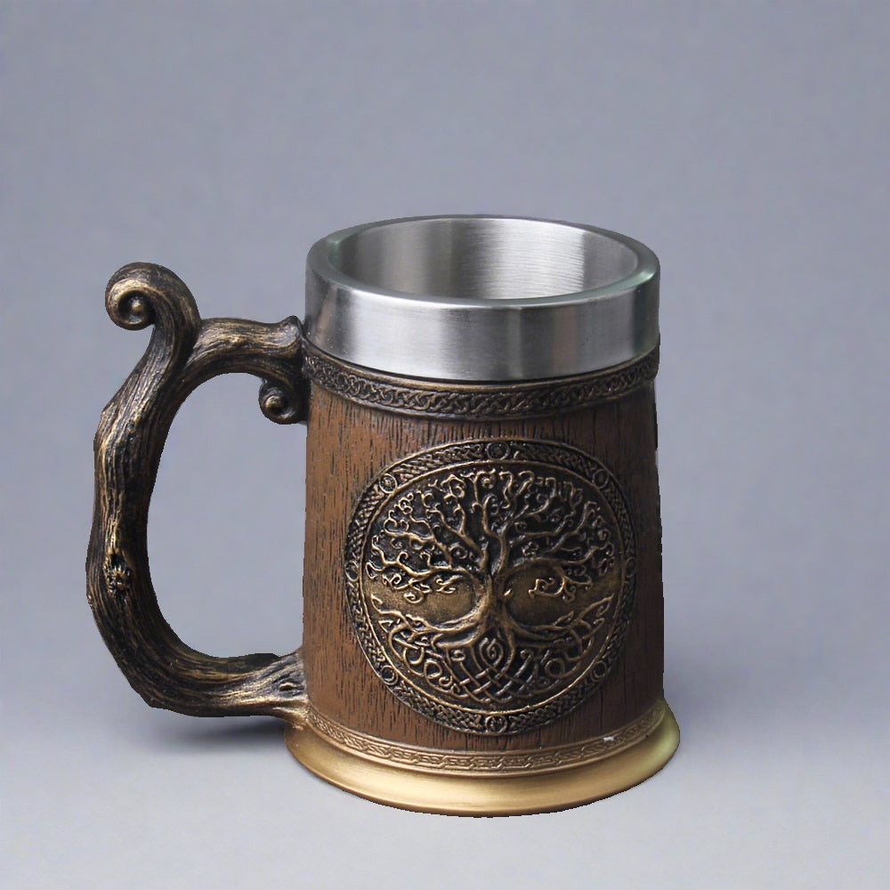 Fruits of Yggdrasil - 600ml Resin Mug - Viking Trinkets