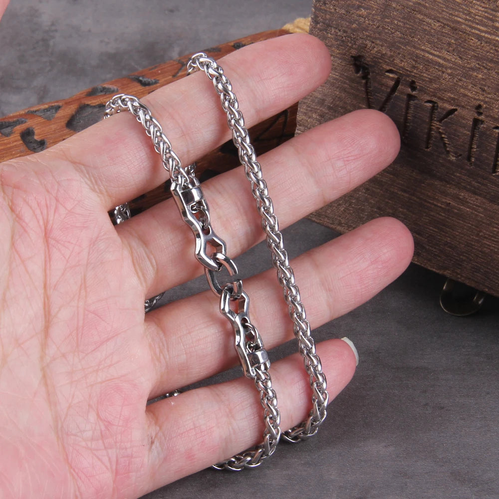 The Eternal Coil - Stainless Steel Necklace