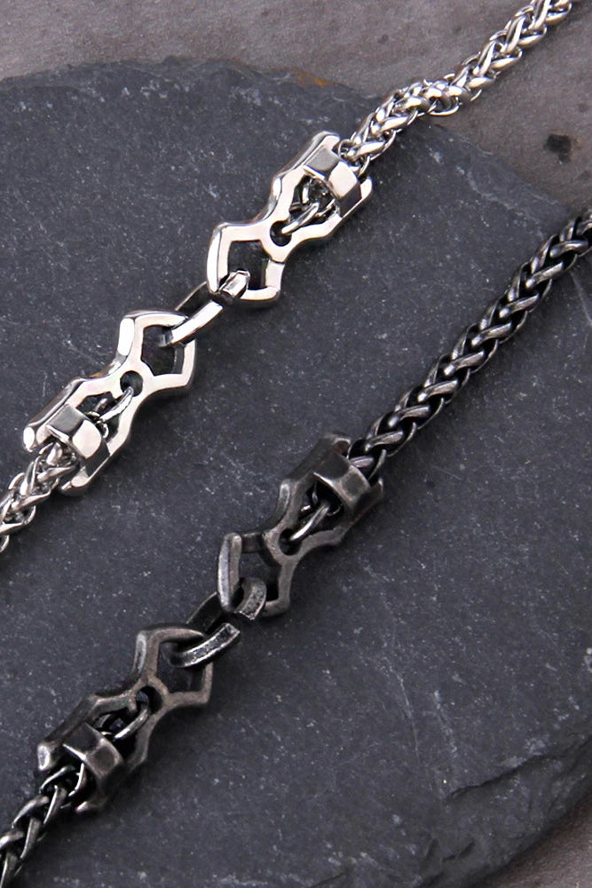 The Eternal Coil - Stainless Steel Necklace - Viking Trinkets