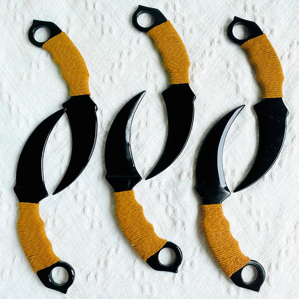 Skæva - Handcrafted Natural Obsidian Curved Knife