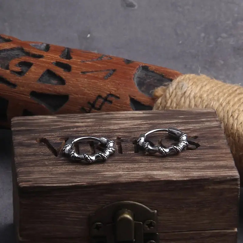 Ragnar's Grave - Stainless Steel Earrings