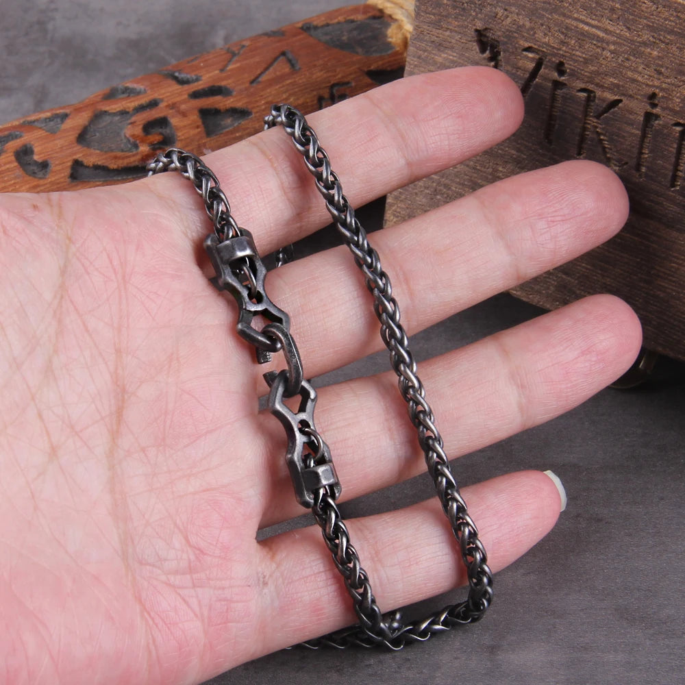 The Eternal Coil - Stainless Steel Necklace