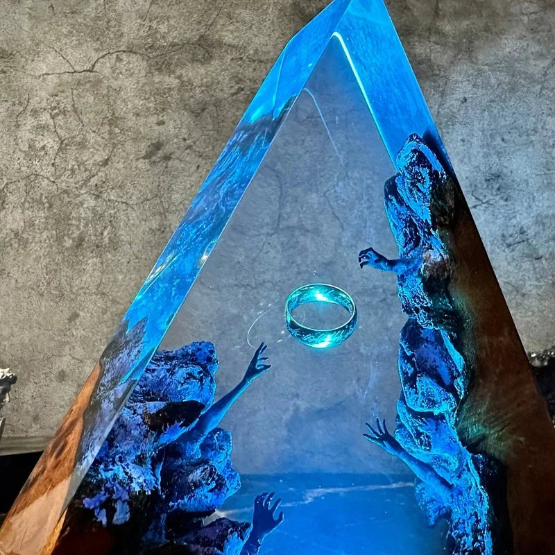 The Call Of Andvaranaut - Wooden Resin Model