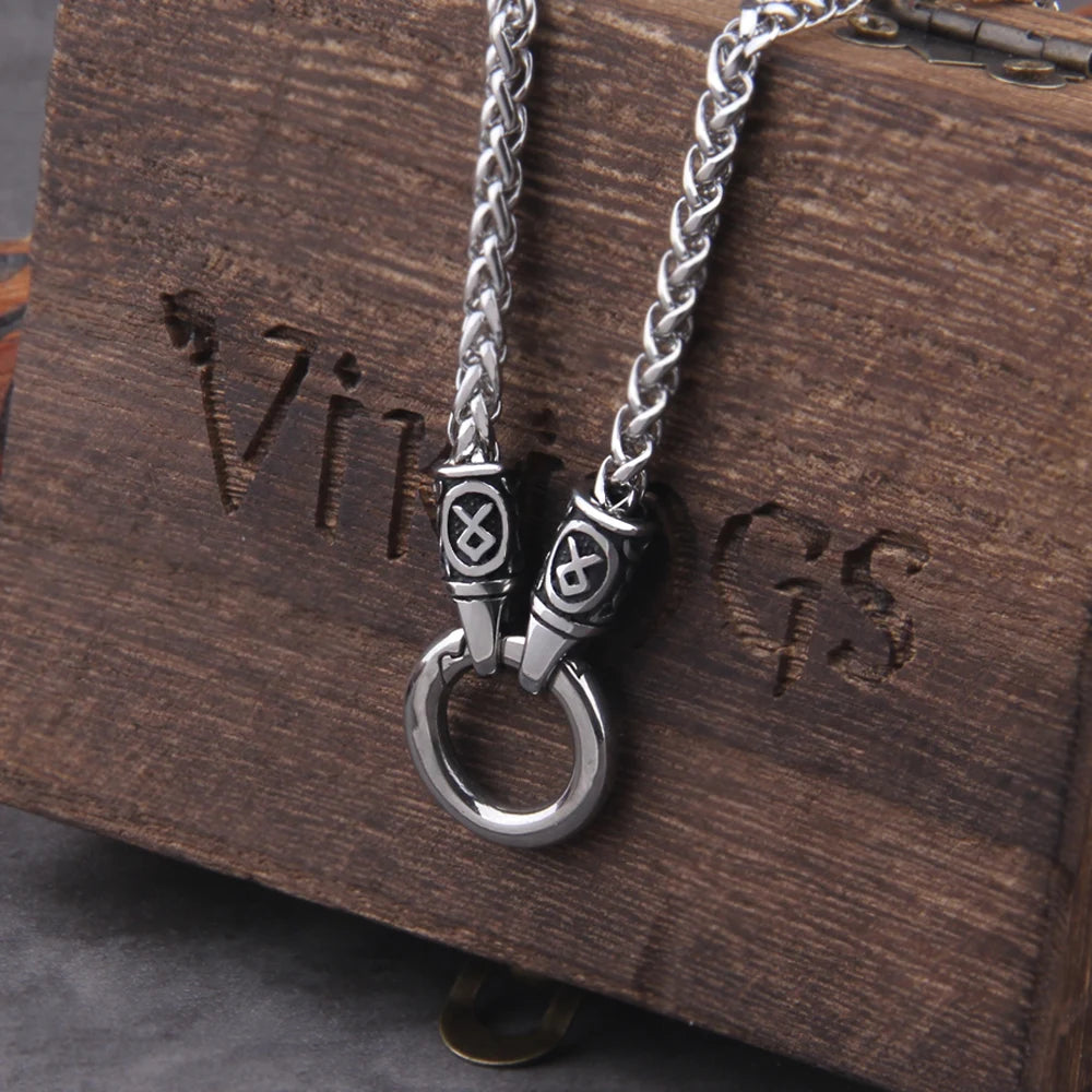 Ring Of Honor - Stainless Steel Nordic Pendant