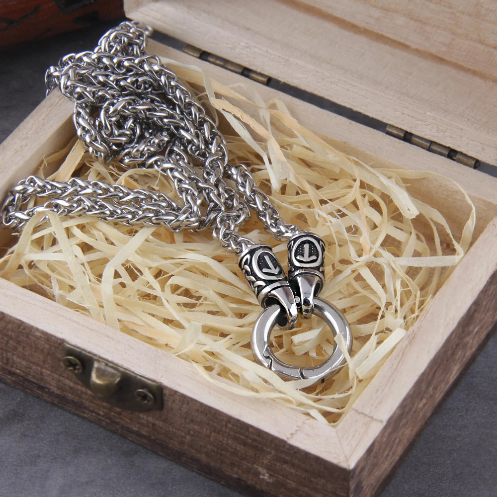 Ring Of Honor - Stainless Steel Nordic Pendant