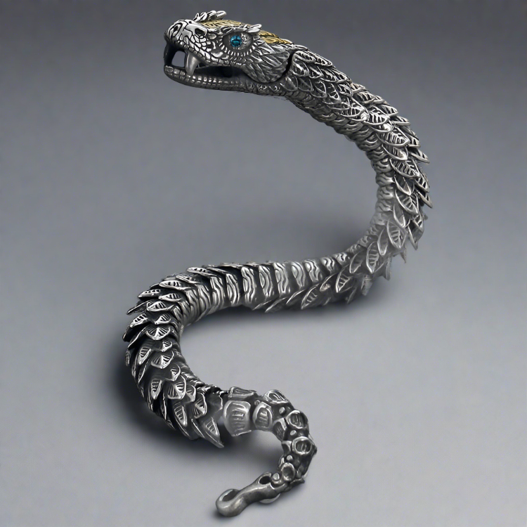 JÖRMUNGANDR - The World Serpent Bracelet | Viking Jewelry
