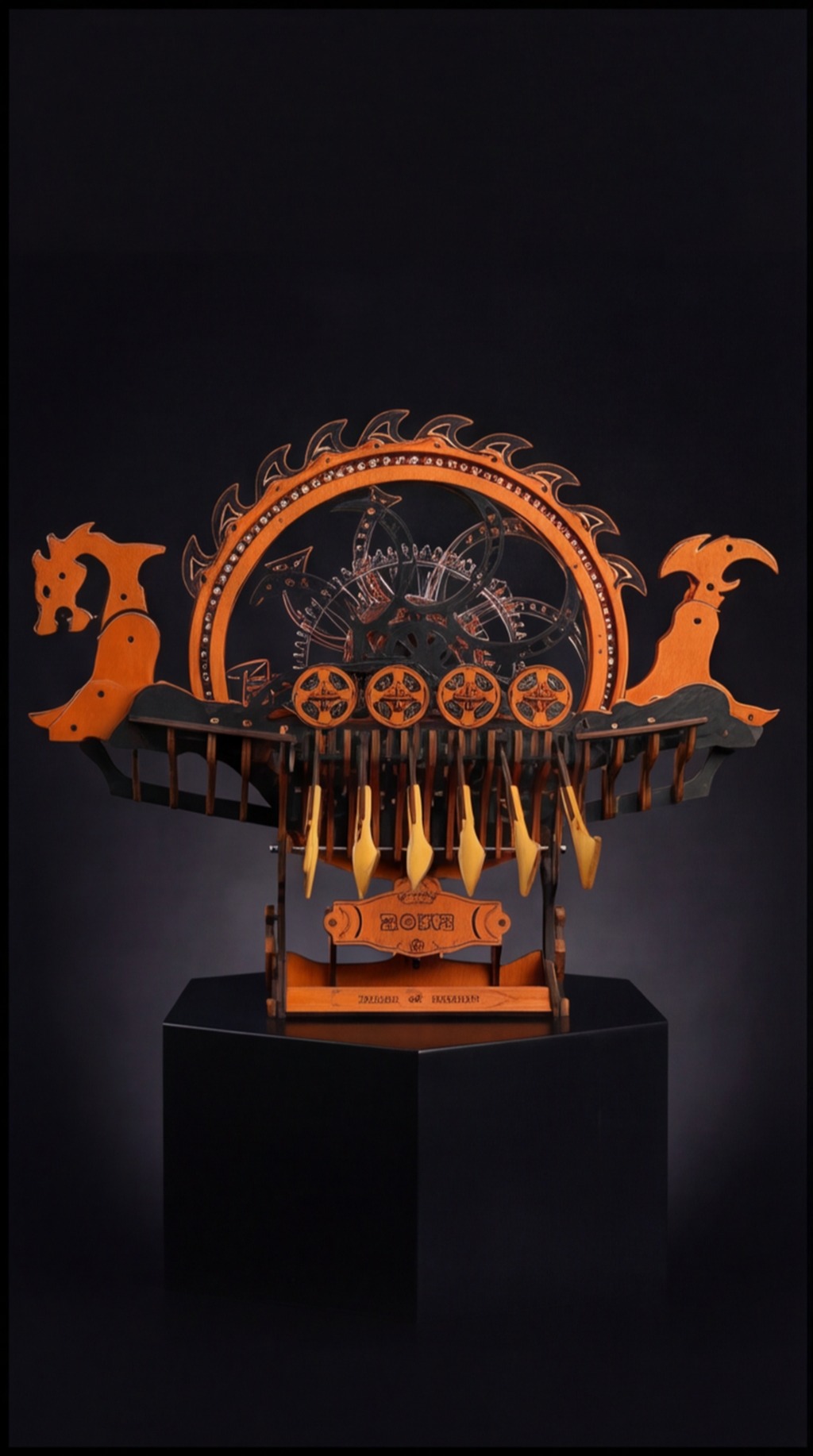 Skíðblaðnir - Hand-assembled Dragon Ship Puzzle