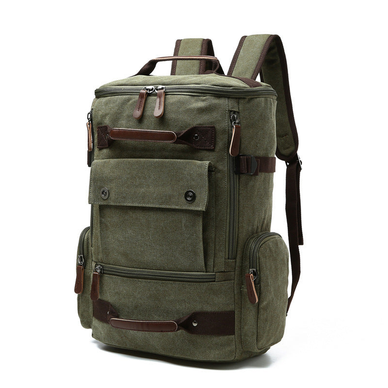 The Ironhide - Vintage Canvas Backpack