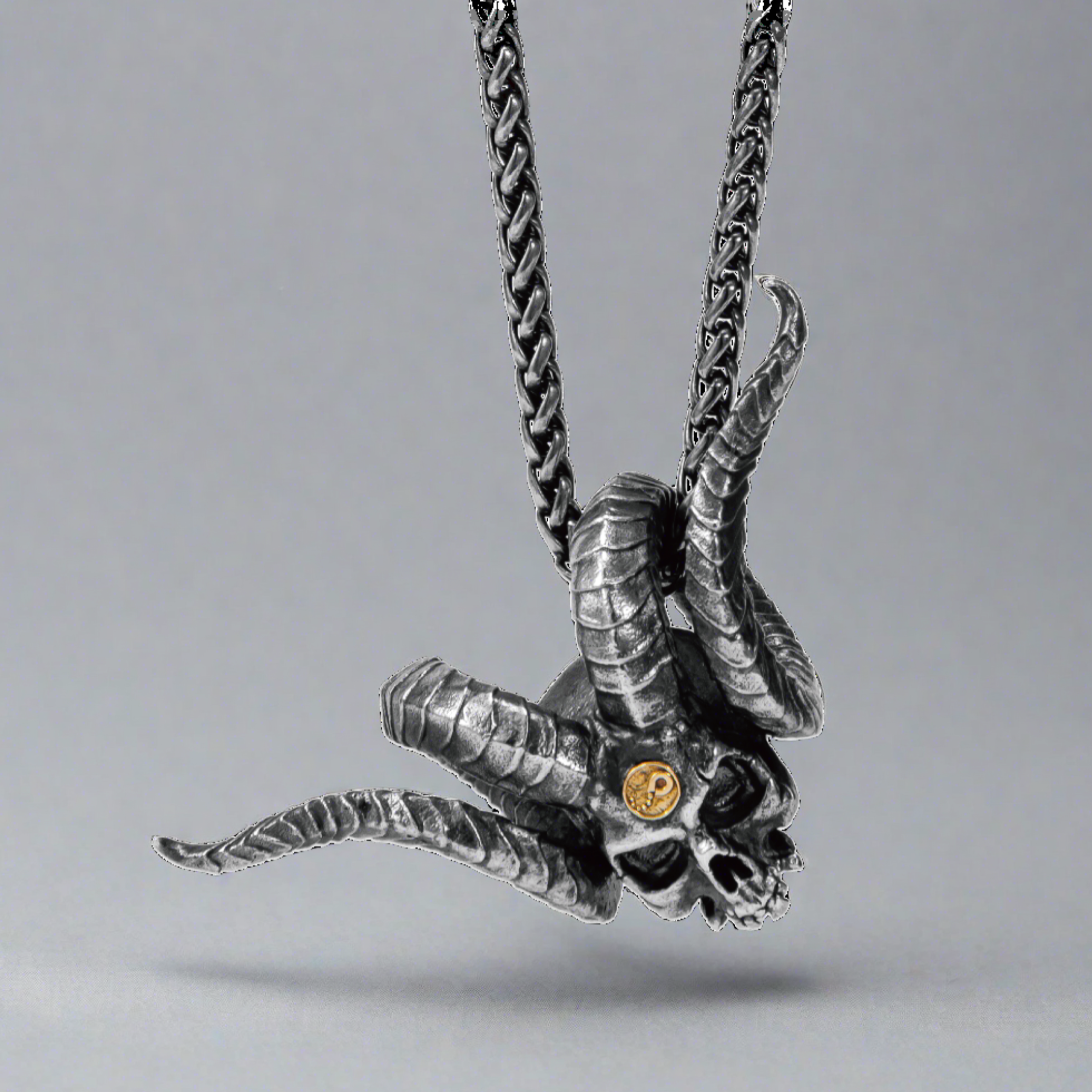 Abyssal Mark of the Trickster - Premium Sterling Silver Loki Necklace