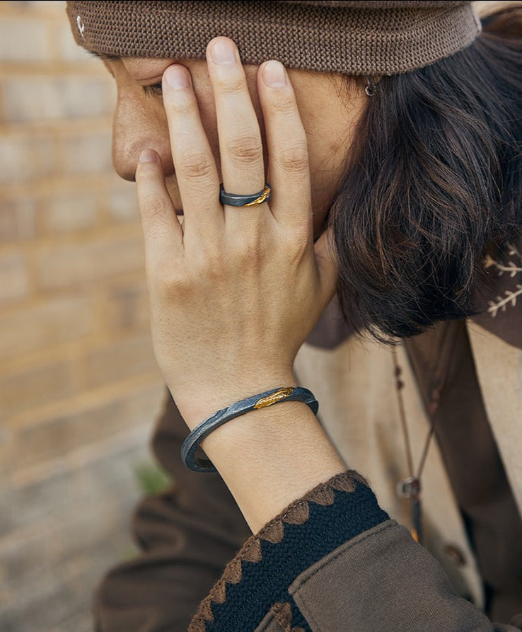 Prophet's Band - Sterling Silver Viking Ring
