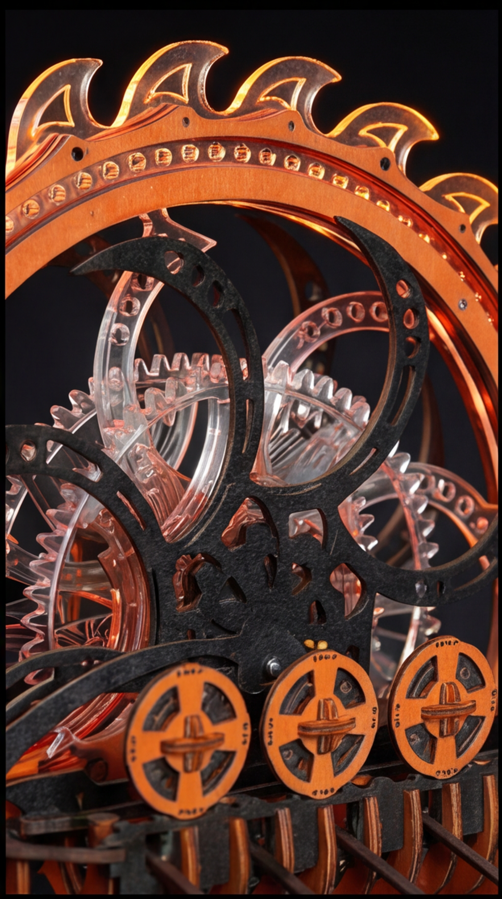 Skíðblaðnir - Hand-assembled Dragon Ship Puzzle