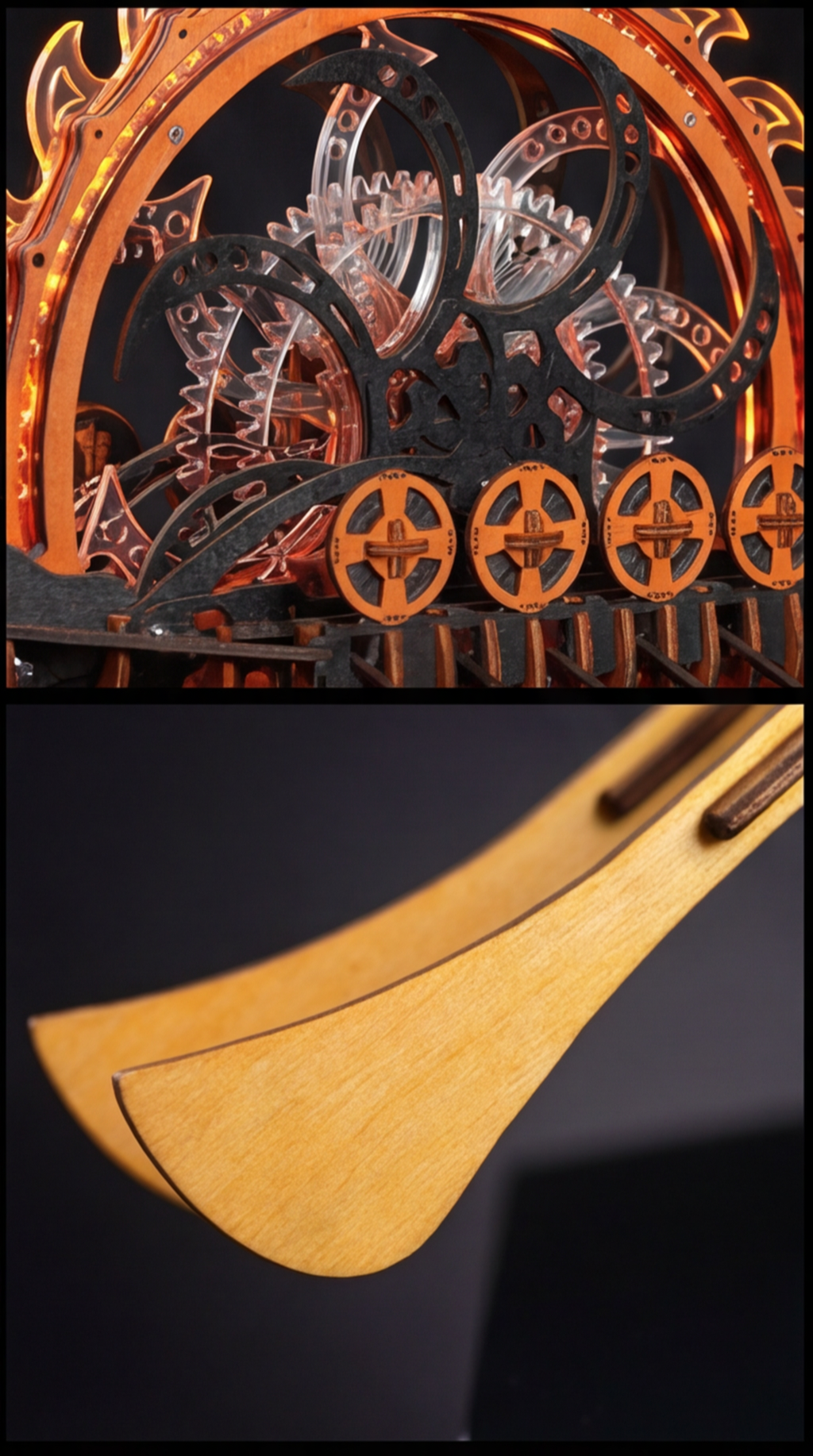 Skíðblaðnir - Hand-assembled Dragon Ship Puzzle