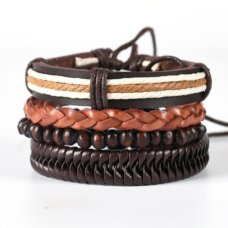 Chariot of Sól Leather Bracelet