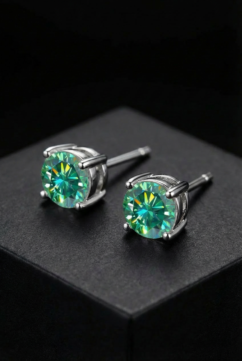 Star of the Nine Realms - Moissanite Earrings