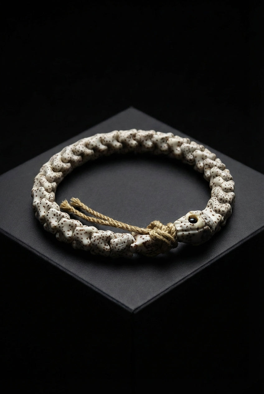 Remains Of The Beast - Snake Bone Style Bracelet - Viking Trinkets