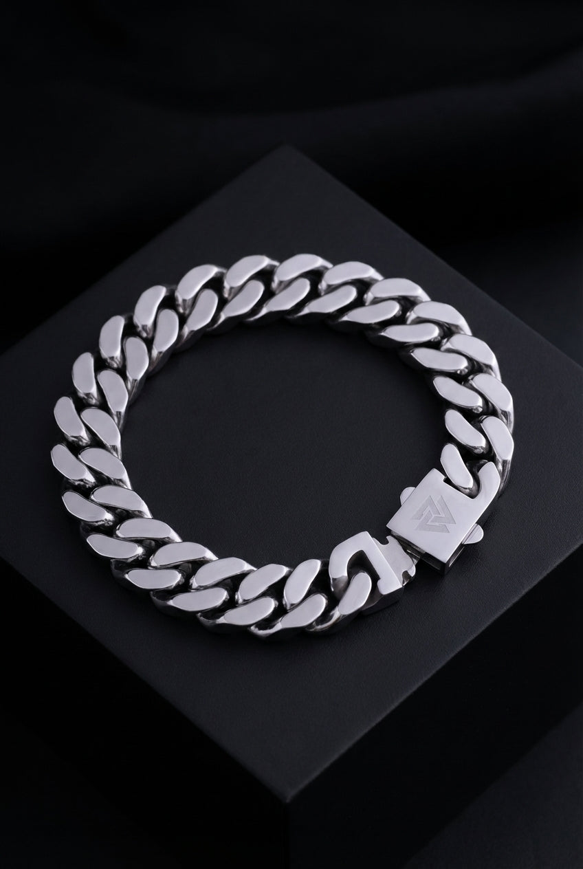 Frostbitten Armlet - Stainless Steel Bracelet - Viking Trinkets