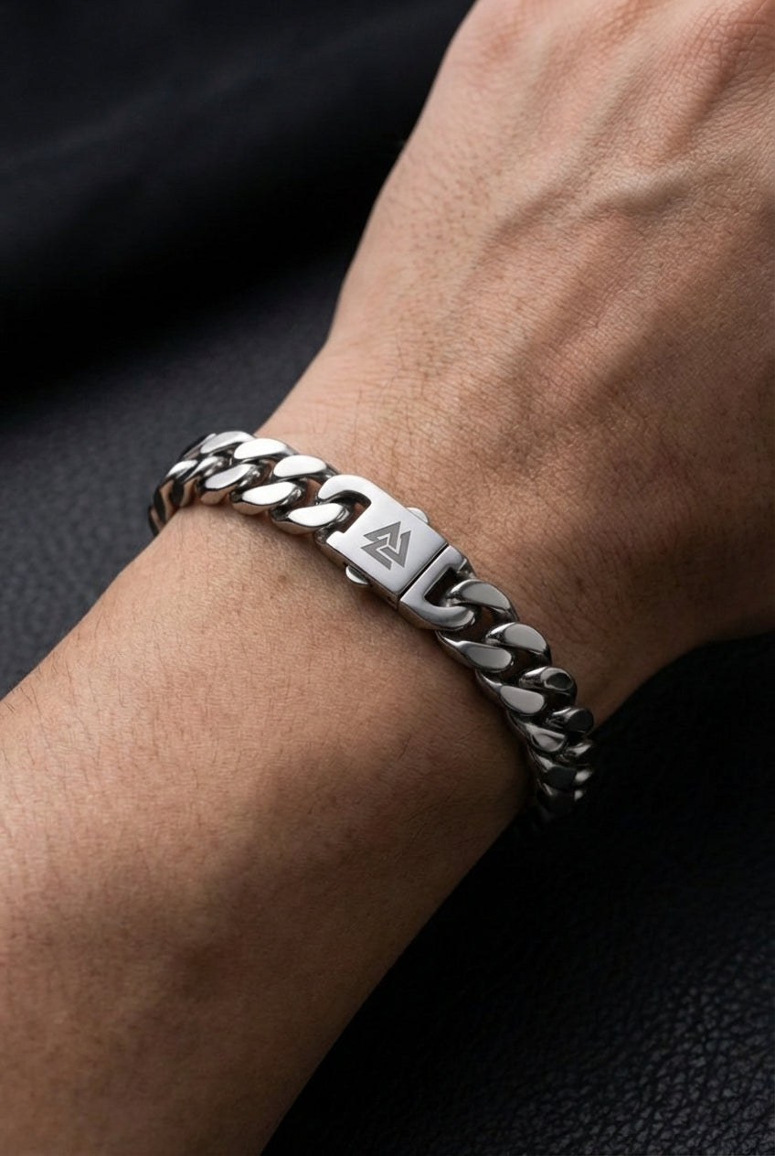Frostbitten Armlet - Stainless Steel Bracelet - Viking Trinkets
