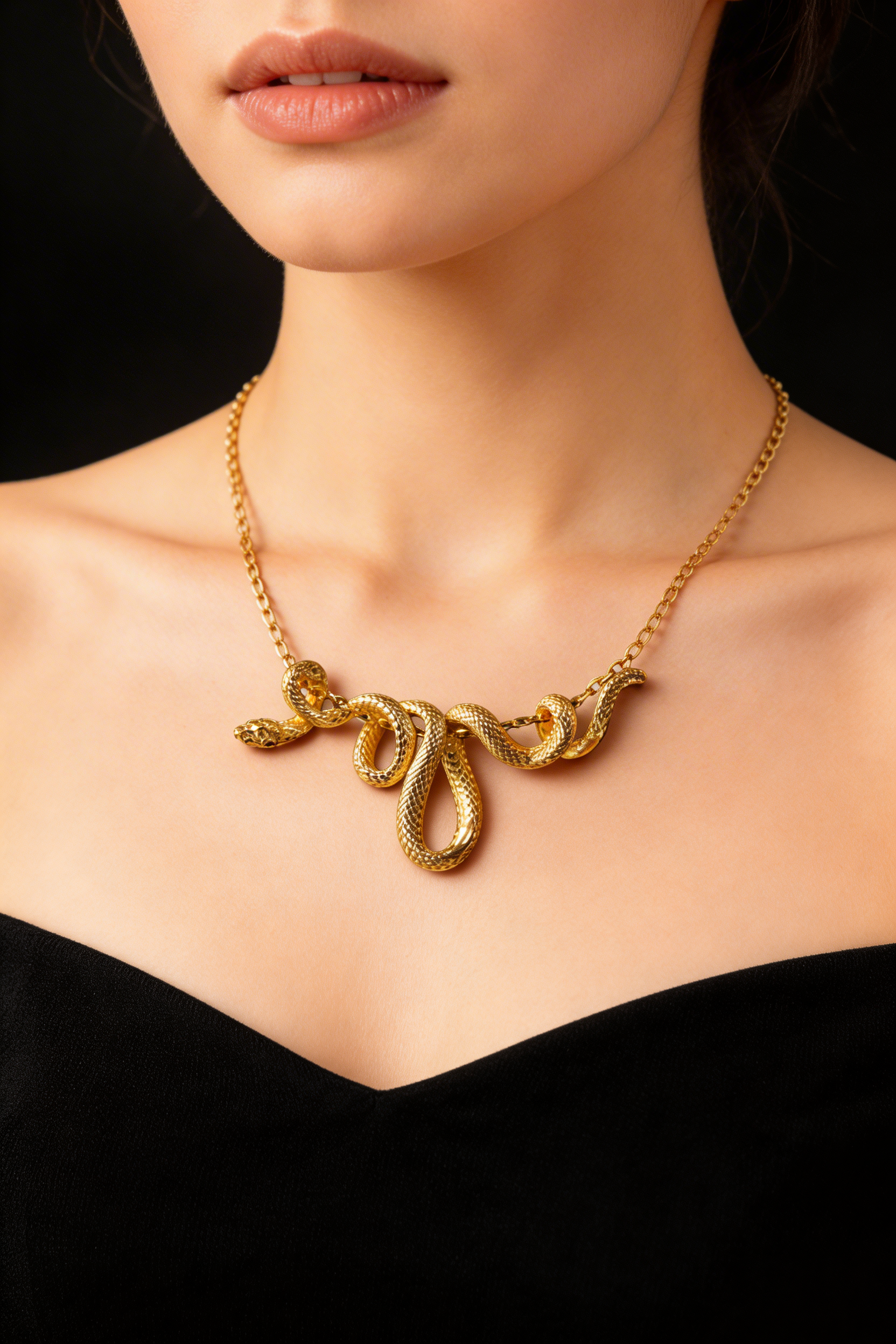 Ragnar’s Memoir - Winding Snake Necklace - Viking Trinkets