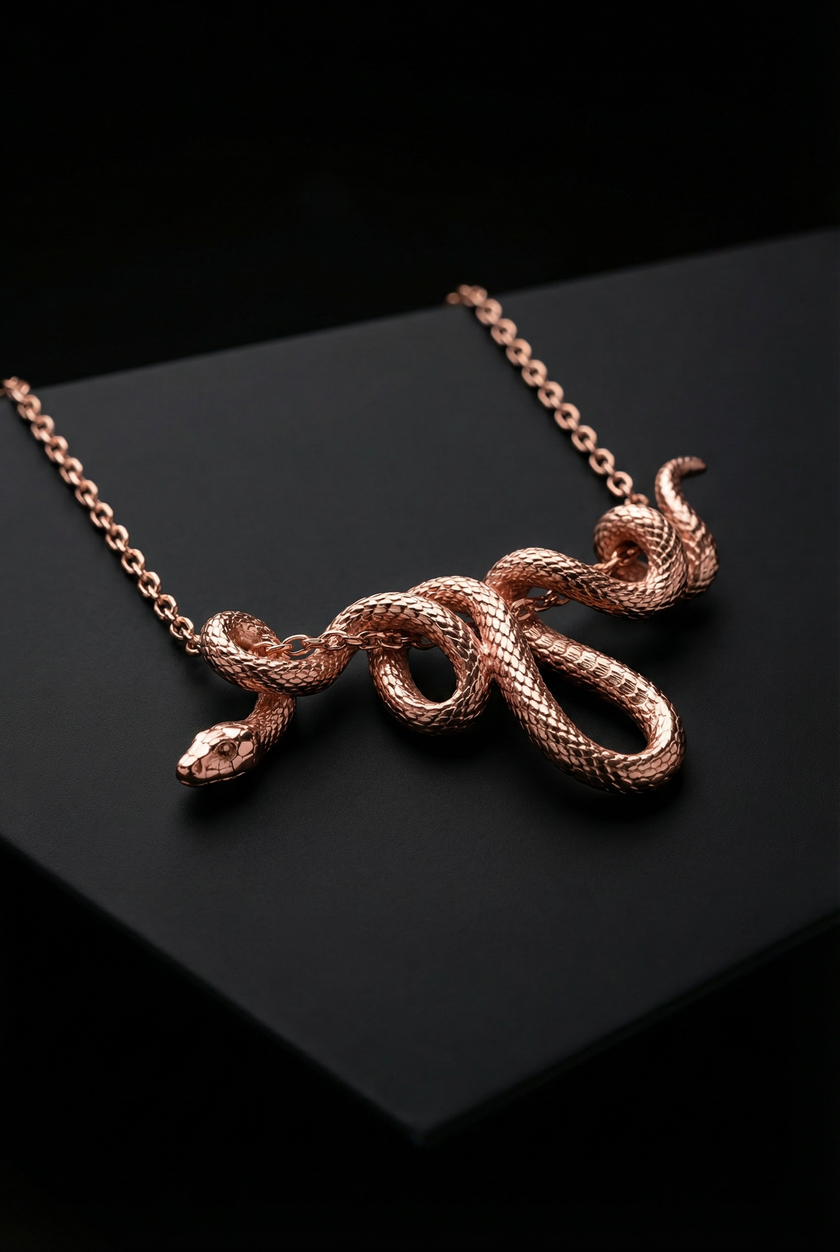 Ragnar’s Memoir - Winding Snake Necklace - Viking Trinkets