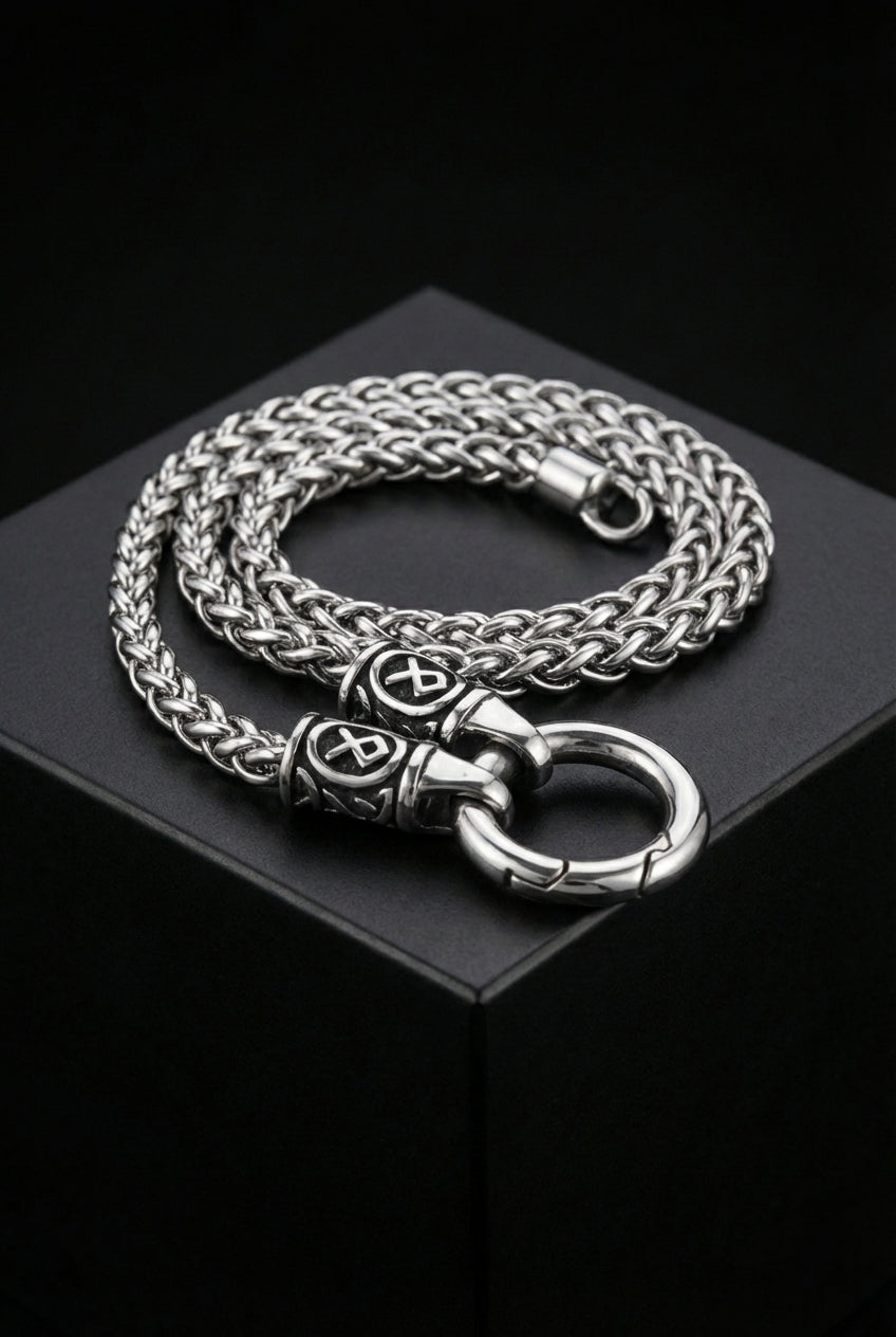 Ring Of Honor - Stainless Steel Nordic Pendant - Viking Trinkets