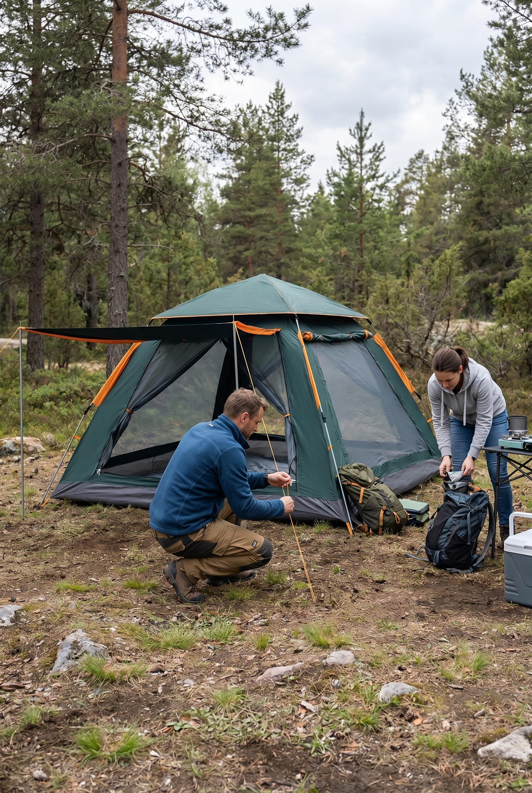 Jotunheim Hideaway - High Quality Camping Tent - Viking Trinkets
