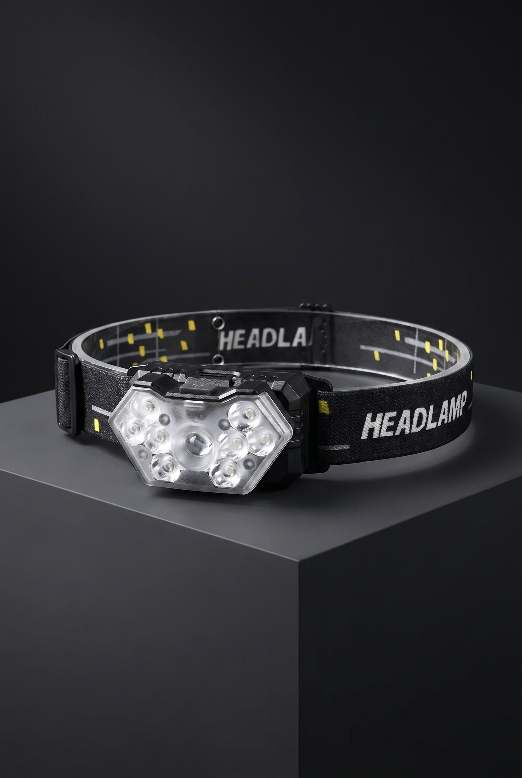 9 Led Strong Light Headlamp USB Rechageable Motion Sensor Headlight Portable Fishing Camping Outdoor Head Lamp Work Flashlight - Viking Trinkets