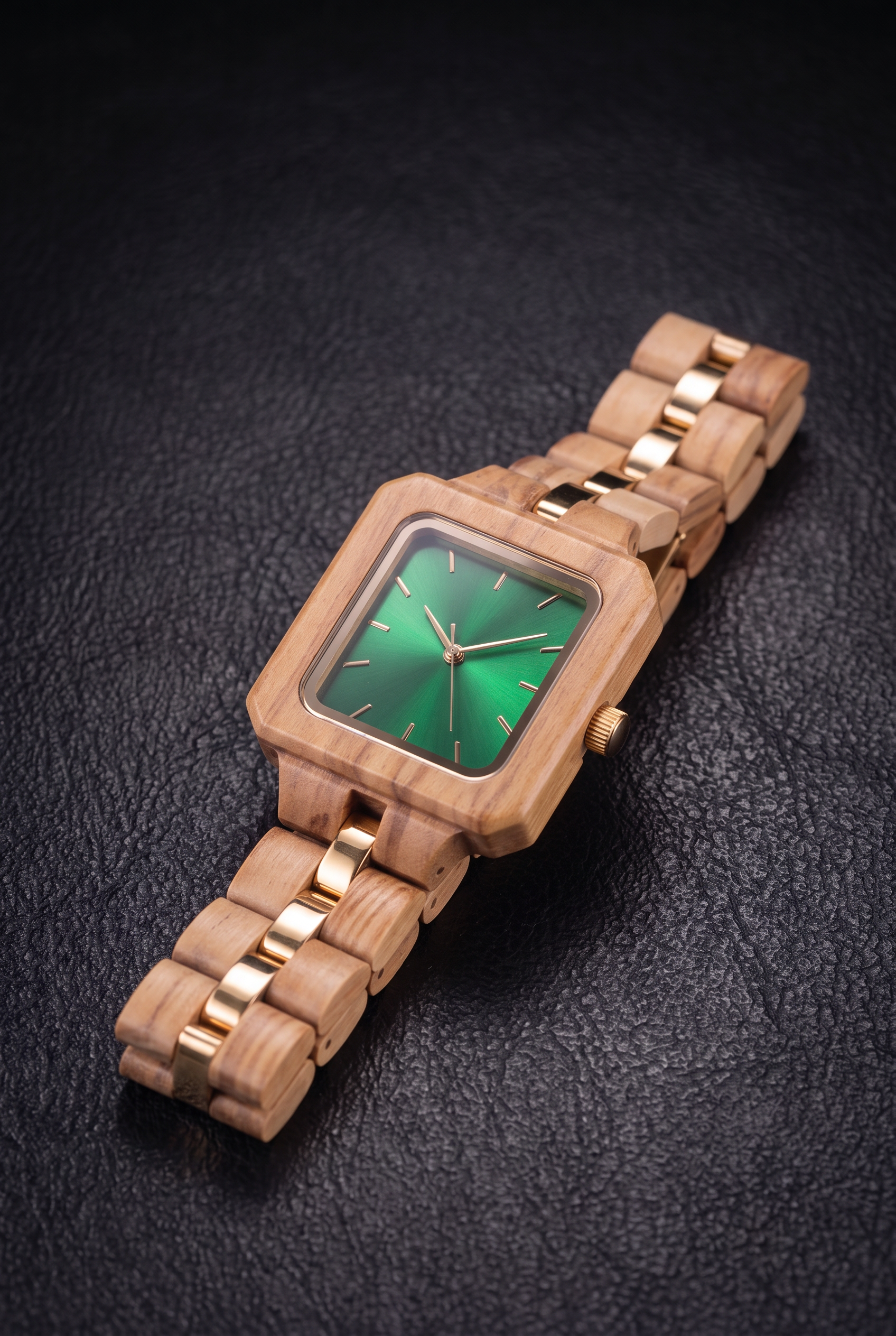 Seiðr Weaver - Wooden Quartz Watch - Viking Trinkets