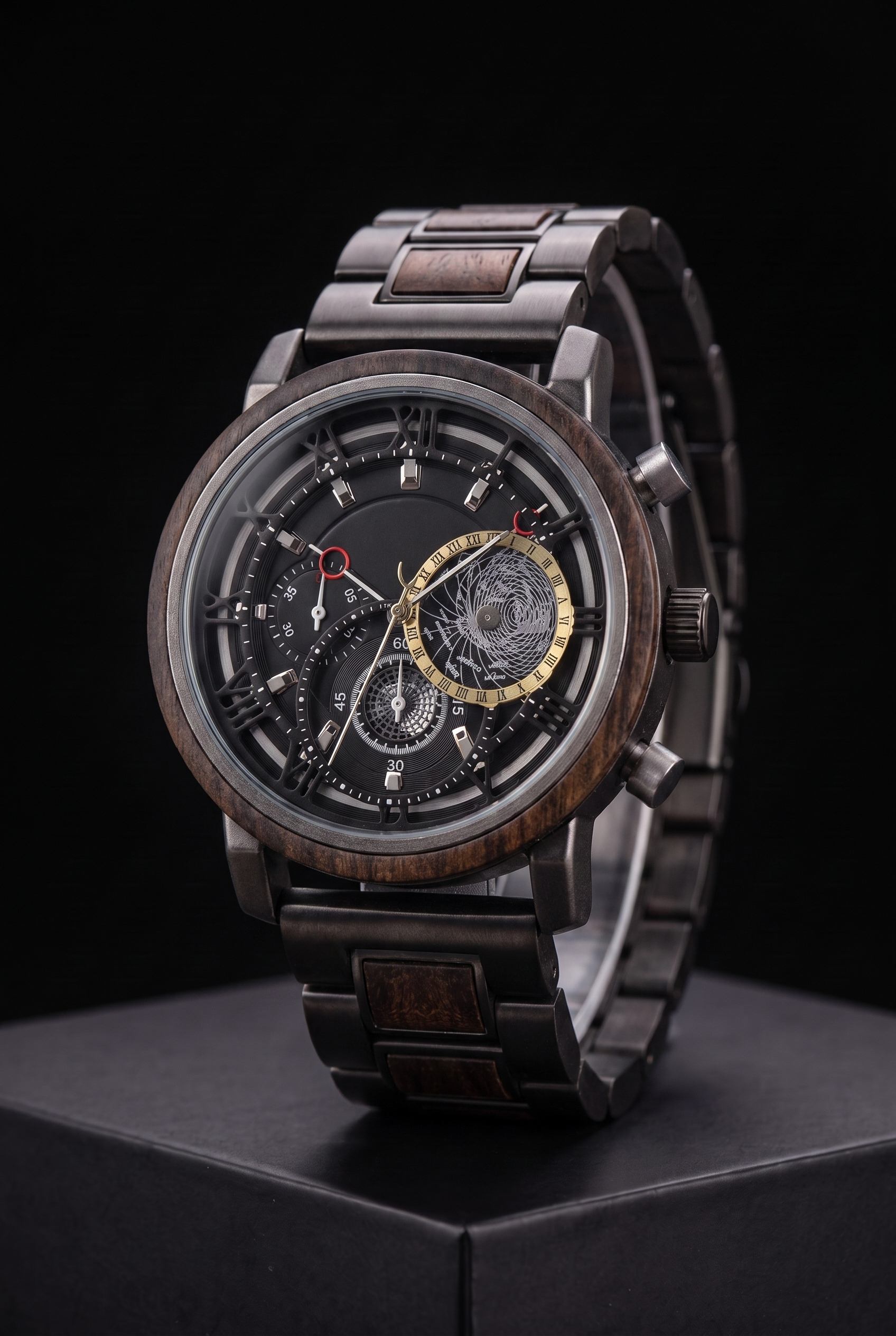 Thunderborn - Wooden Quartz Watch - Viking Trinkets