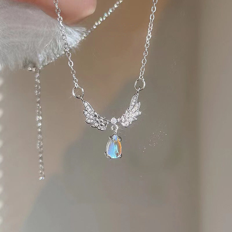Ethereal Blessing - Metal Alloy with inlaid Crystal Necklace - Viking Trinkets