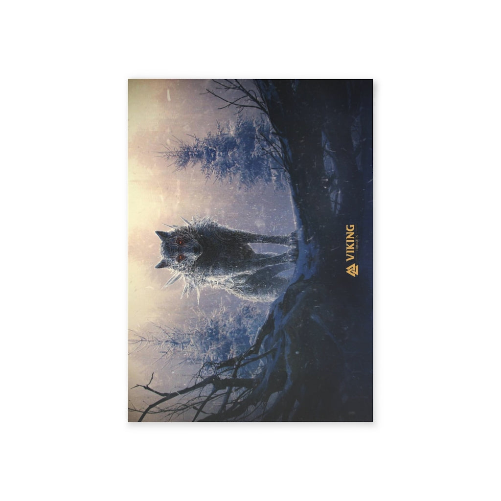 Fenrir Card - Viking Trinkets