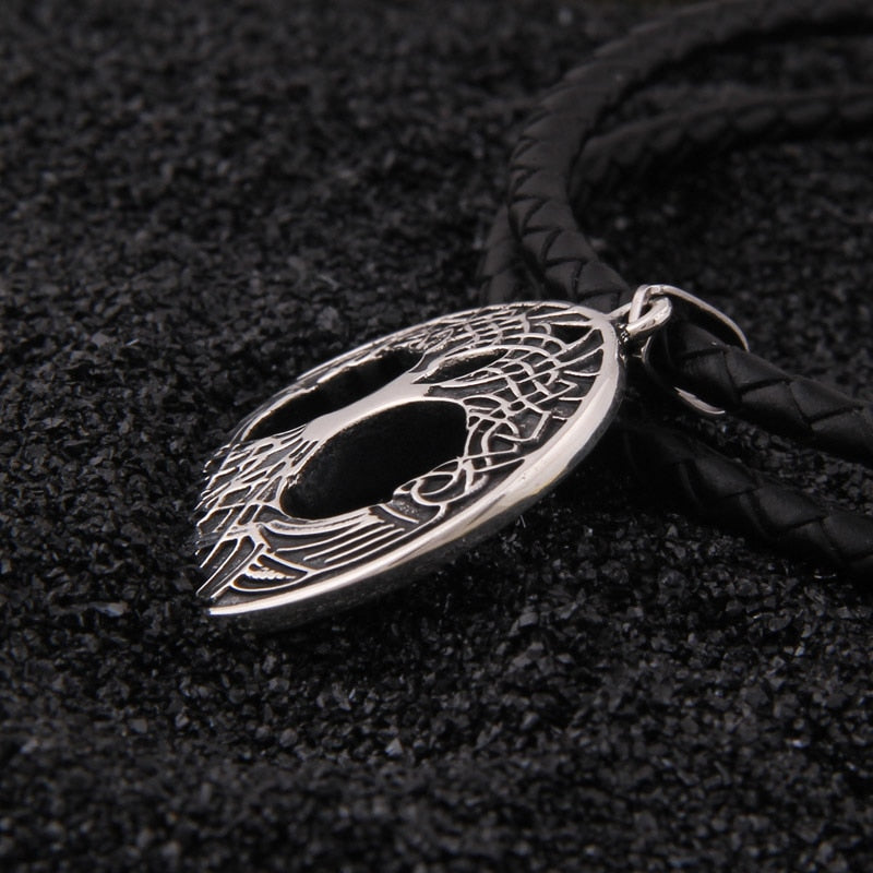 The Tree Of Life - Sterling Silver Tree Of Life Pendant - Viking Trinkets