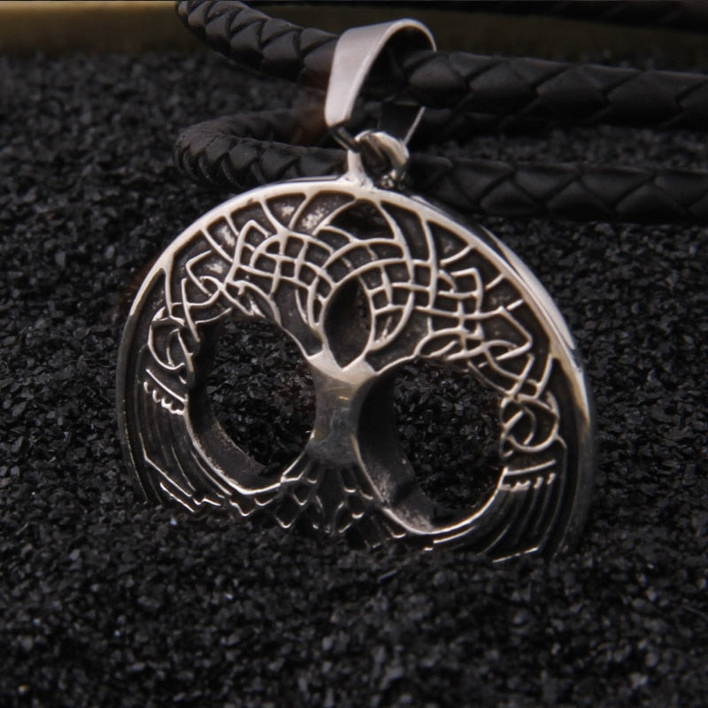 The Tree Of Life - Sterling Silver Tree Of Life Pendant - Viking Trinkets