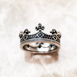 Ring Of Sovereignty - Stainless Steel Crown Ring